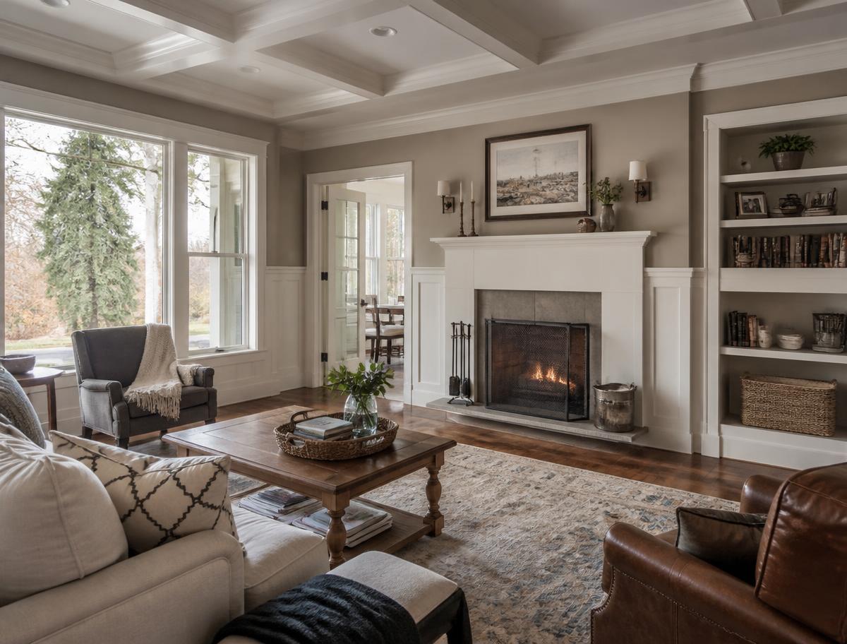 Interior Painting project completed by Mastery Painting